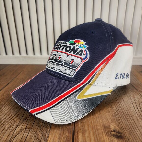 VTG Jimmy Johnson Daytona 500 2006 Champion #48 Hat Cap ISC Motorsports NASCAR - Picture 1 of 10